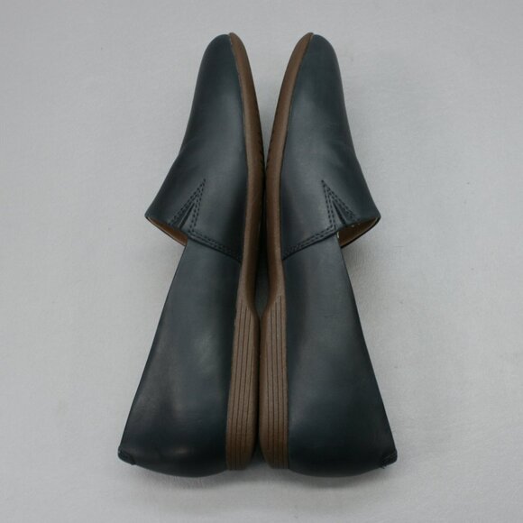 Dansko 40 Ladies 9.5-10 Larisa Navy Blue Milled Nappa Leather Shoes Flats Loafer - Picture 12 of 12